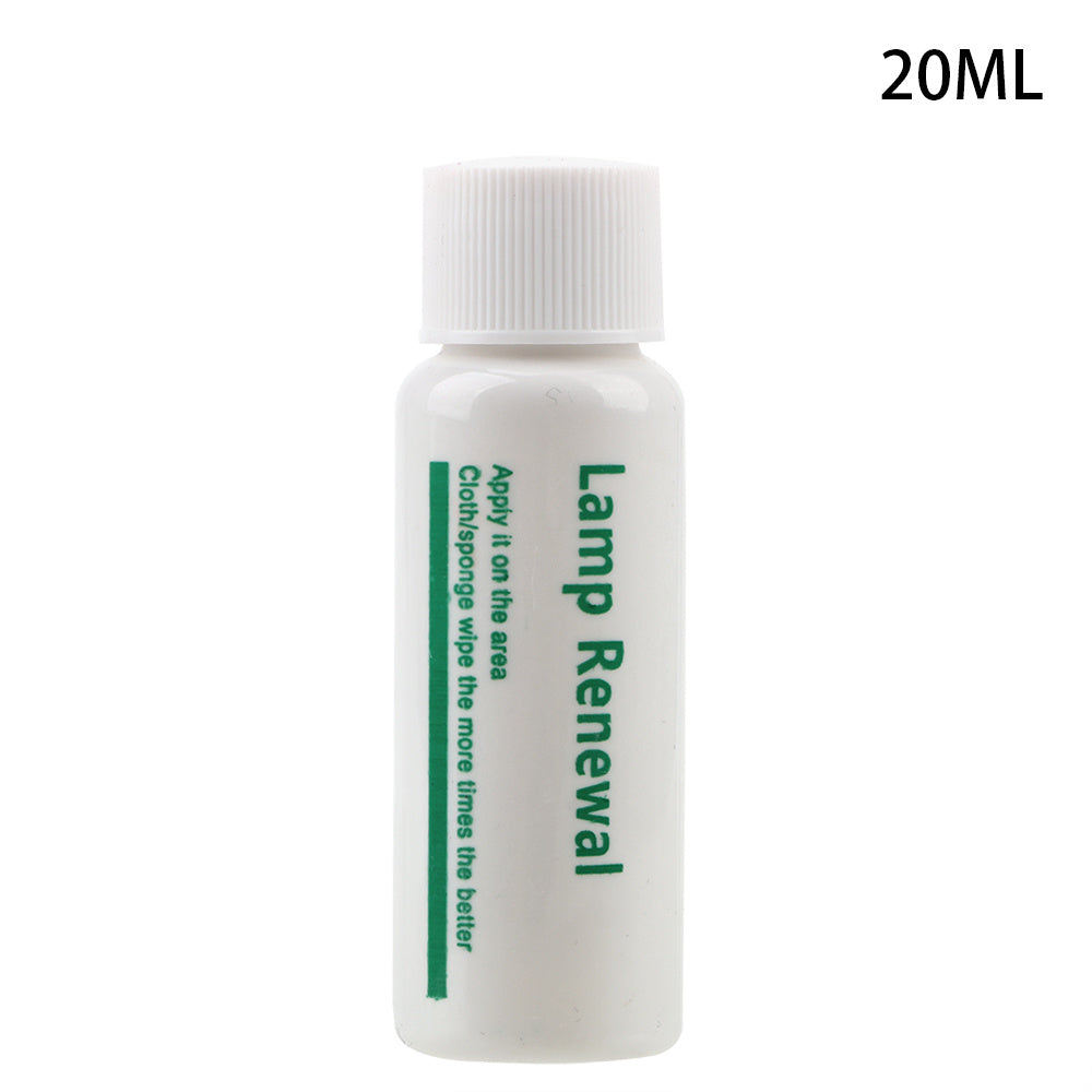 Headlight Restoration Liquid – Clear Up Yellowed and Scratched Lenses