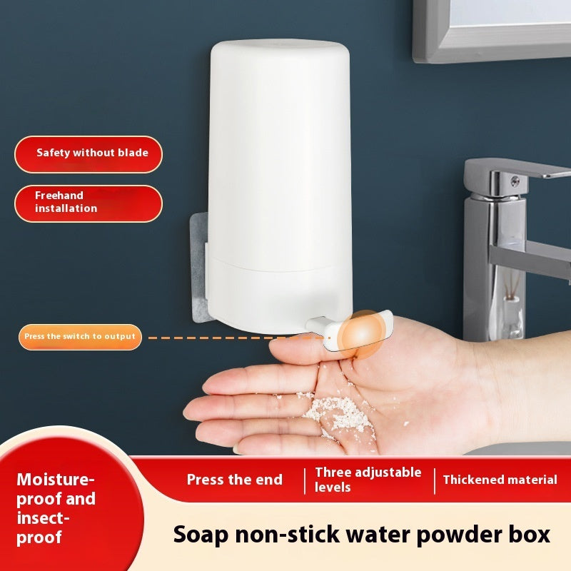 Wall-Mounted Soap Dispenser – Grind, Store and Keep Dry