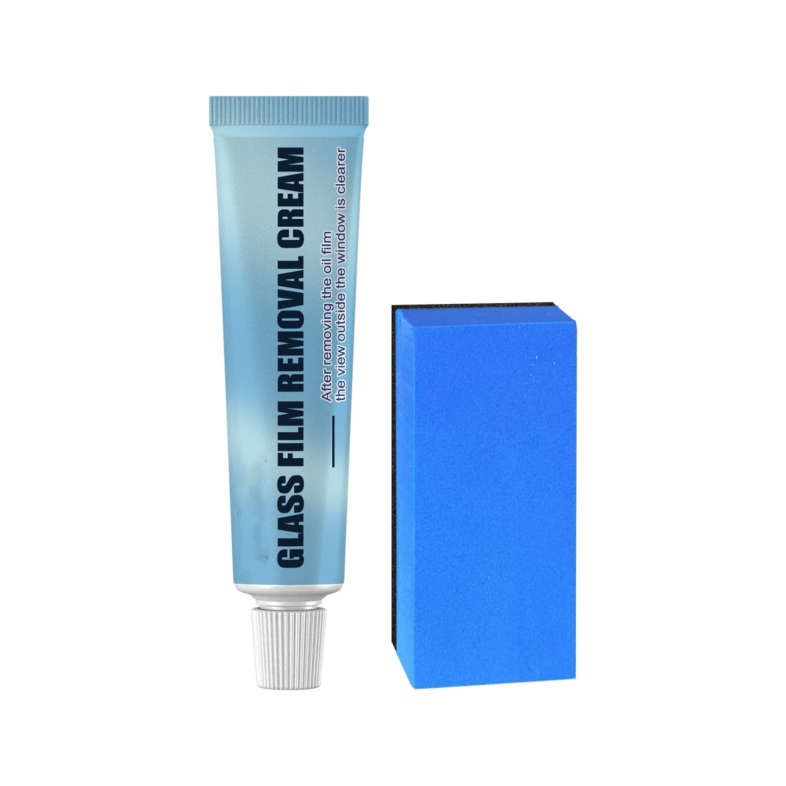 Windshield Oil Film Remover – Clear Glass Cleaner for Safe Driving