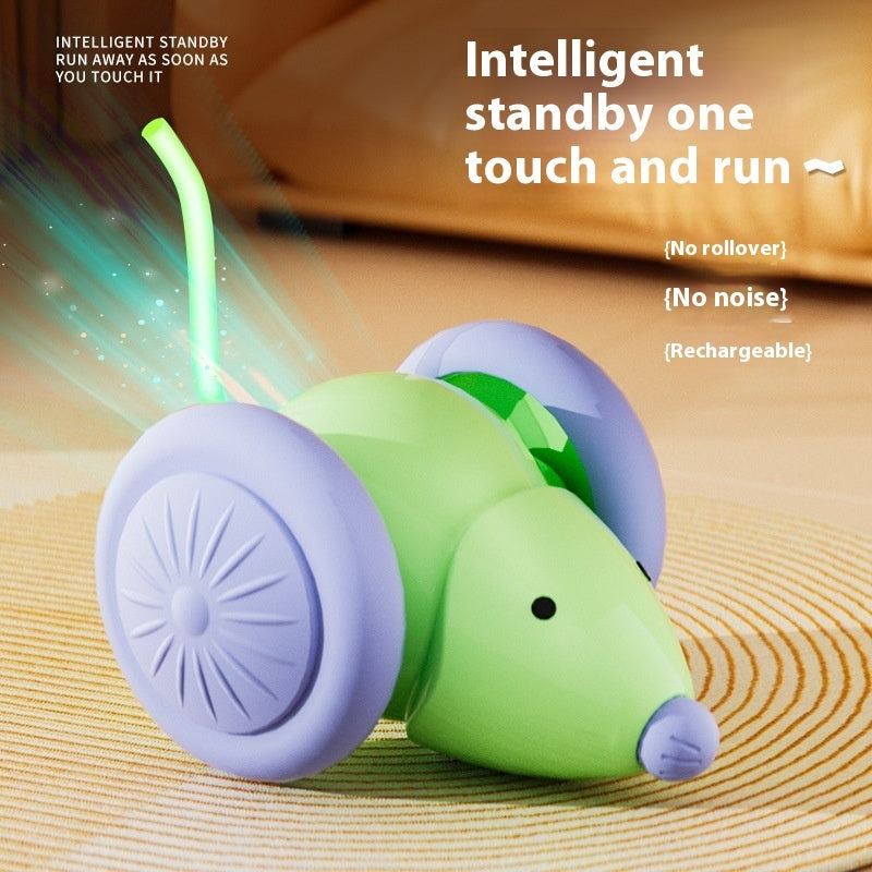 Smart Cat Toy Mouse – Interactive and Obstacle-Avoiding Fun