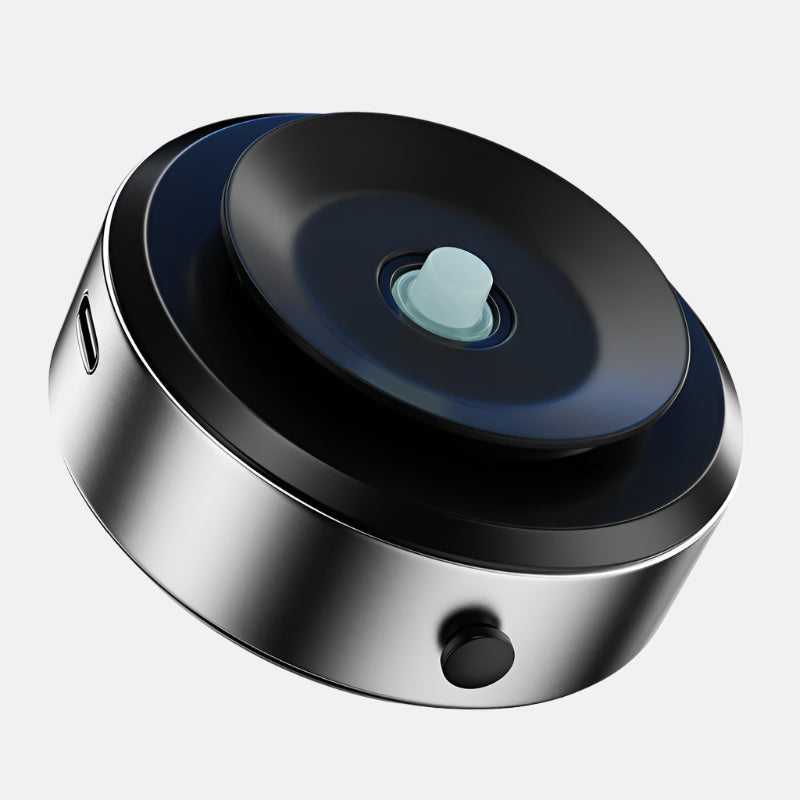 Magnetic Car Phone Holder – 360° Rotation and Vacuum Grip