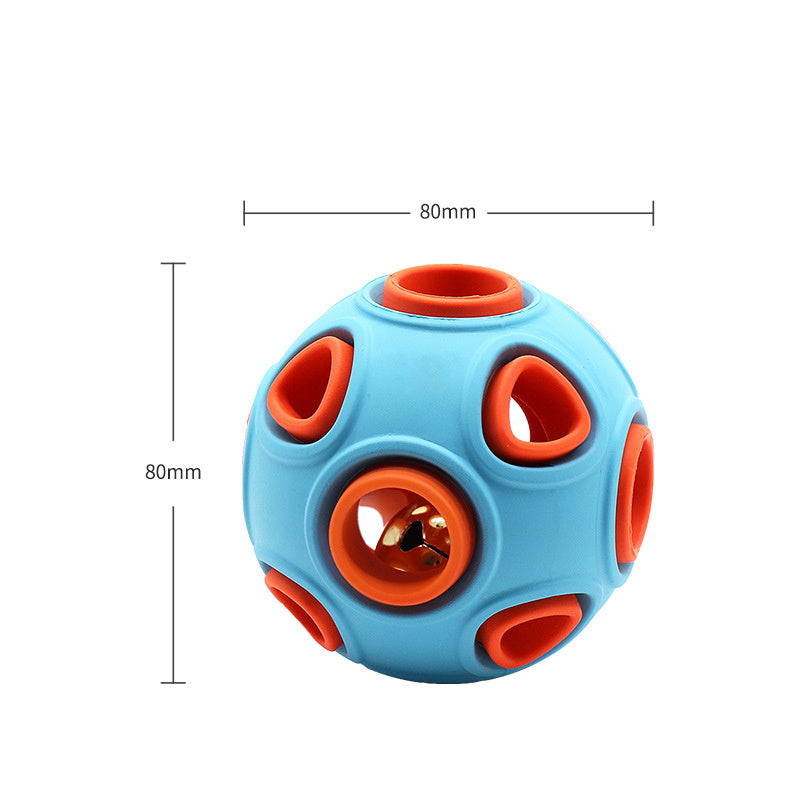 Light-Up Squeaky Dog Ball – For Play and Training