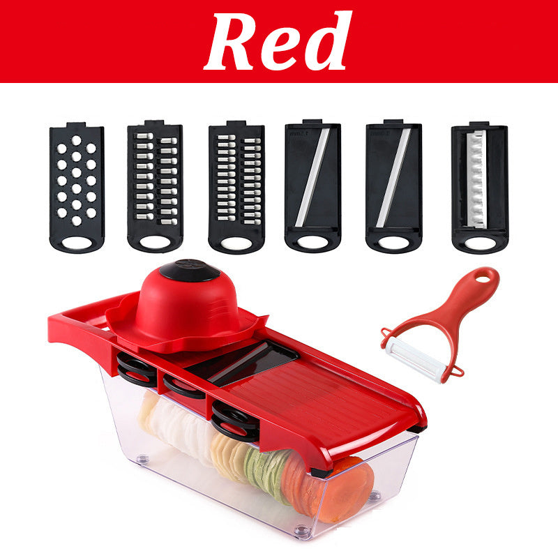 7-in-1 Vegetable Cutter – Slice, Dice and Spiralize with Ease
