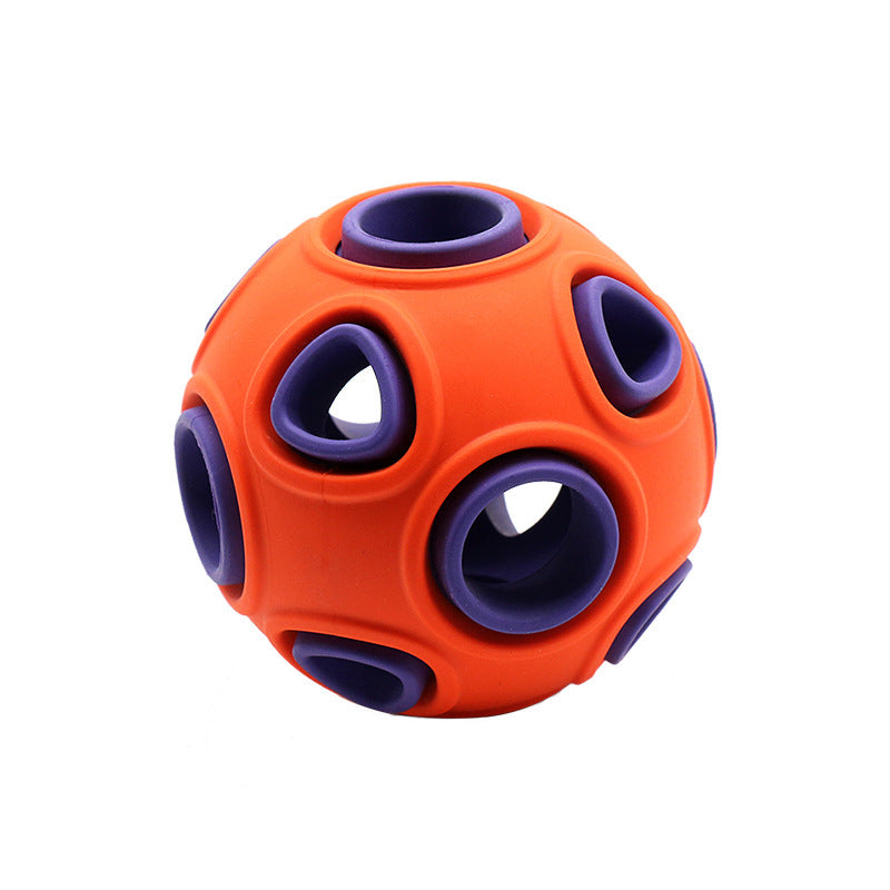Light-Up Squeaky Dog Ball – For Play and Training