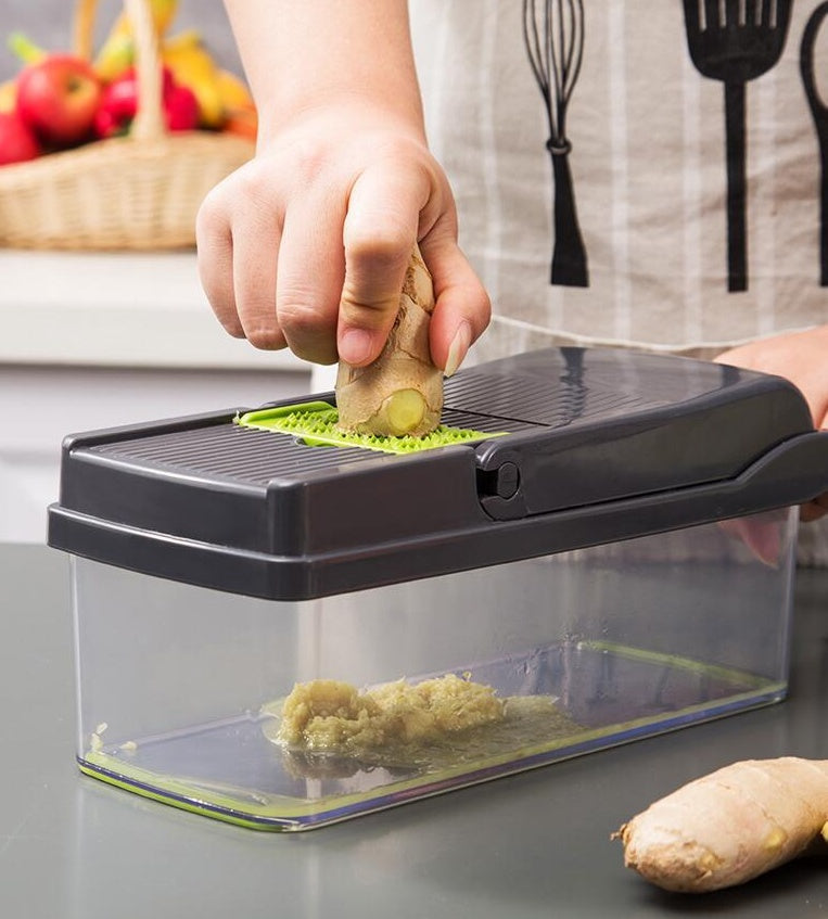 7-in-1 Vegetable Cutter – Slice, Dice and Spiralize with Ease