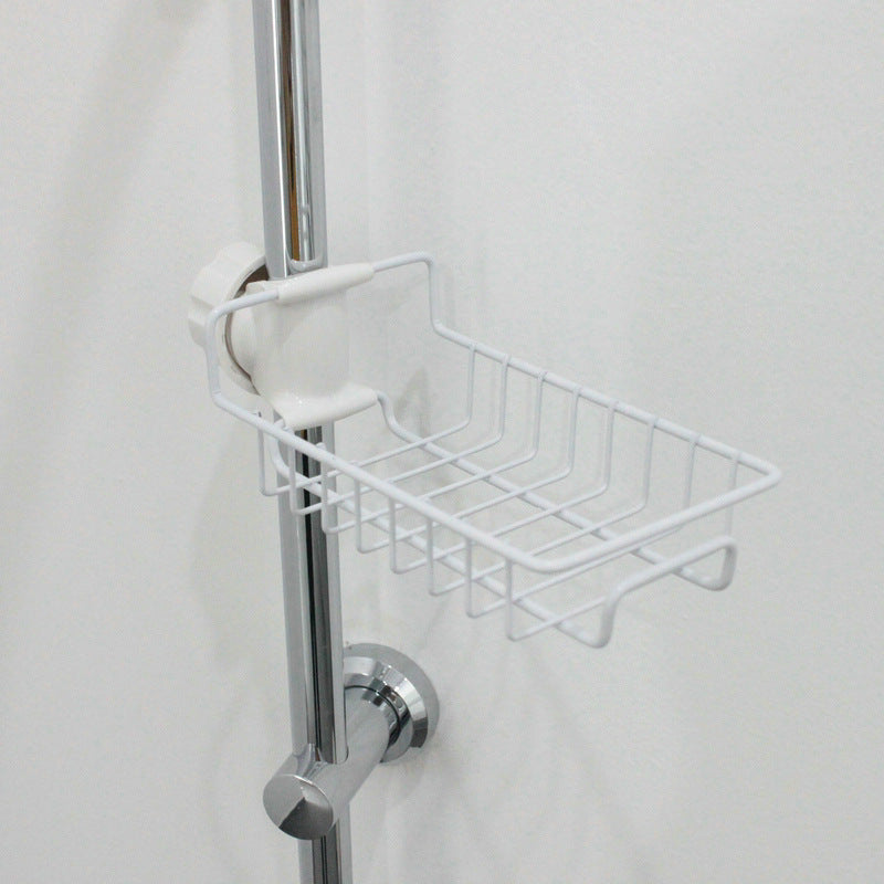 Adjustable Sink Organizer – Faucet-Mounted Holder for Soap and Sponge