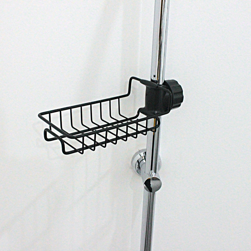 Adjustable Sink Organizer – Faucet-Mounted Holder for Soap and Sponge