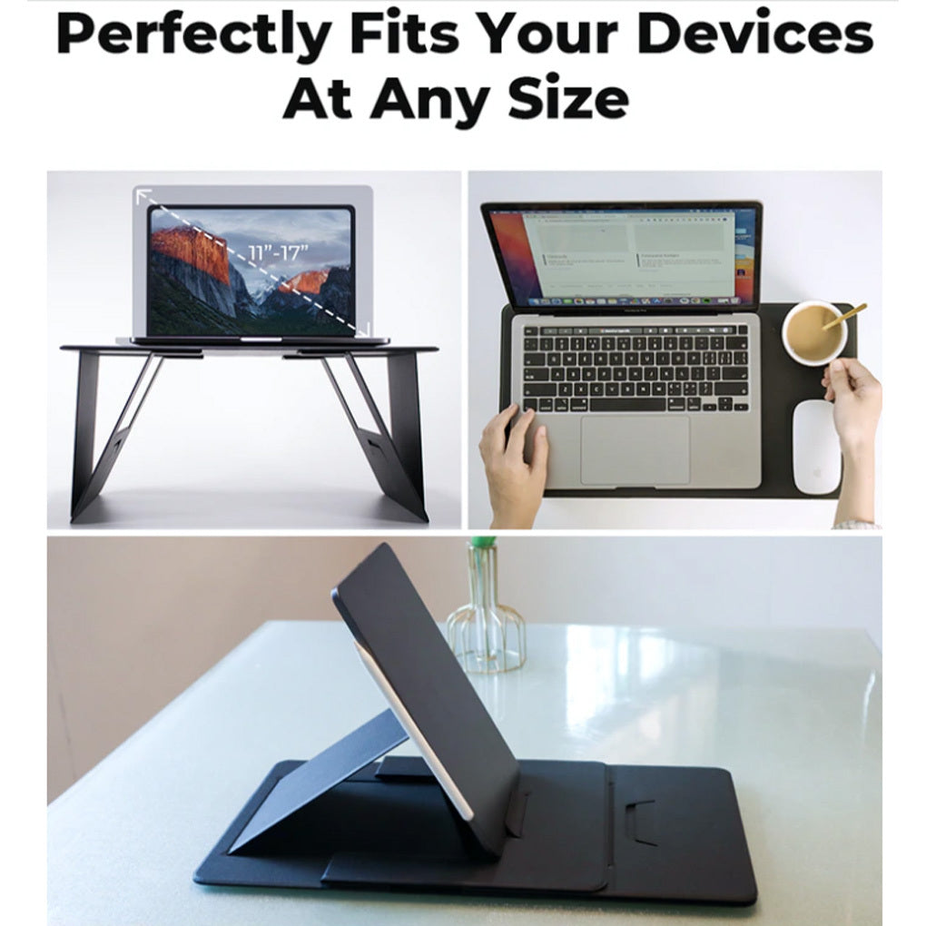 Foldable Laptop Stand – Adjustable and Cooling-Friendly