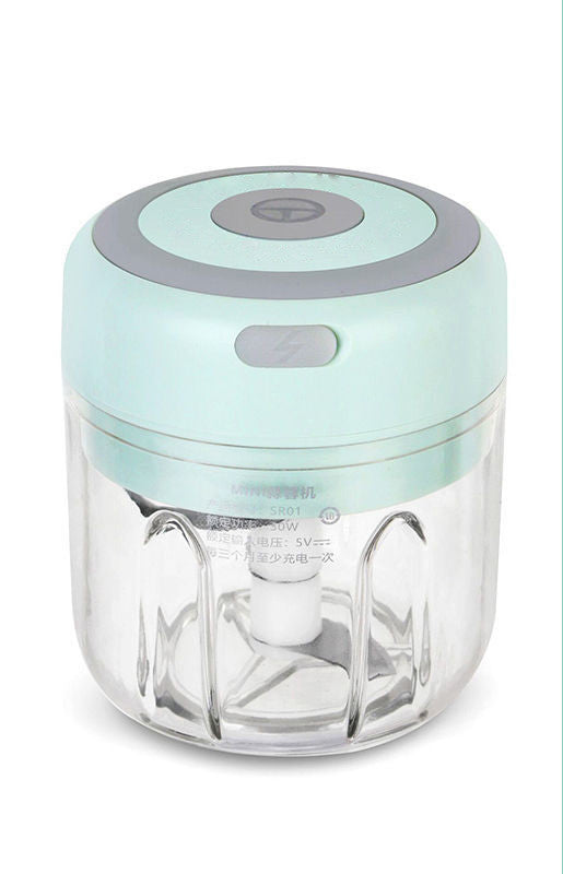 Mini Electric Garlic Chopper – USB Rechargeable for Quick Food Prep
