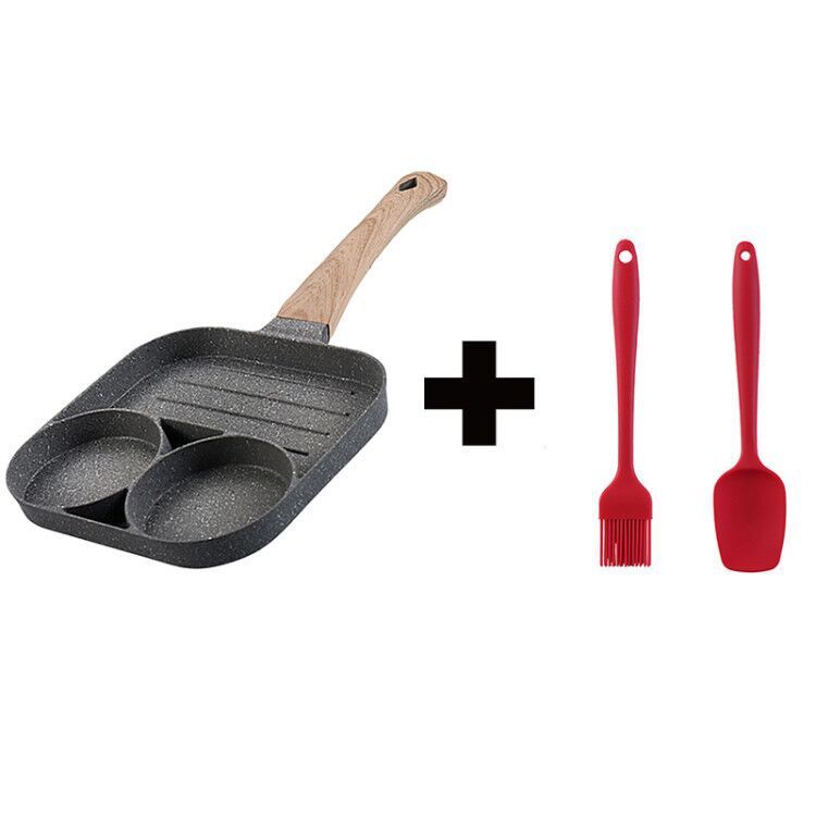 4-Hole Frying Pan – Non-Stick Cooker for Quick Breakfasts