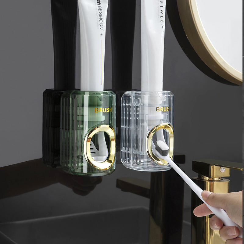 Automatic Toothpaste Dispenser – No-Drill Wall Mount Design