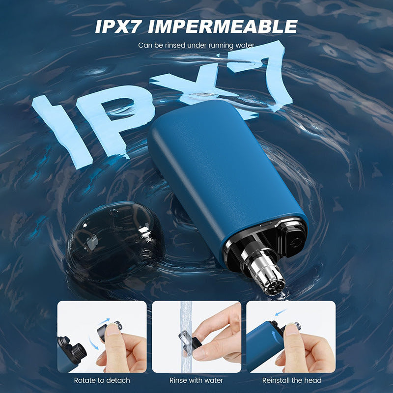 Nose Hair Trimmer – Rechargeable, Compact and Waterproof