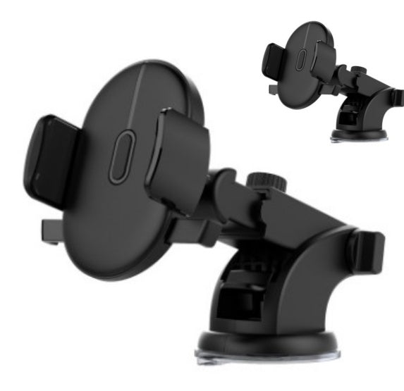 Car Dashboard Telescopic Suction Phone Holder – Adjustable 360° Long Rod Mount