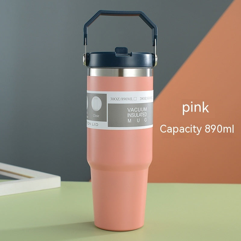 Stainless Steel Travel Tumbler – Insulated Bottle for Coffee and Water