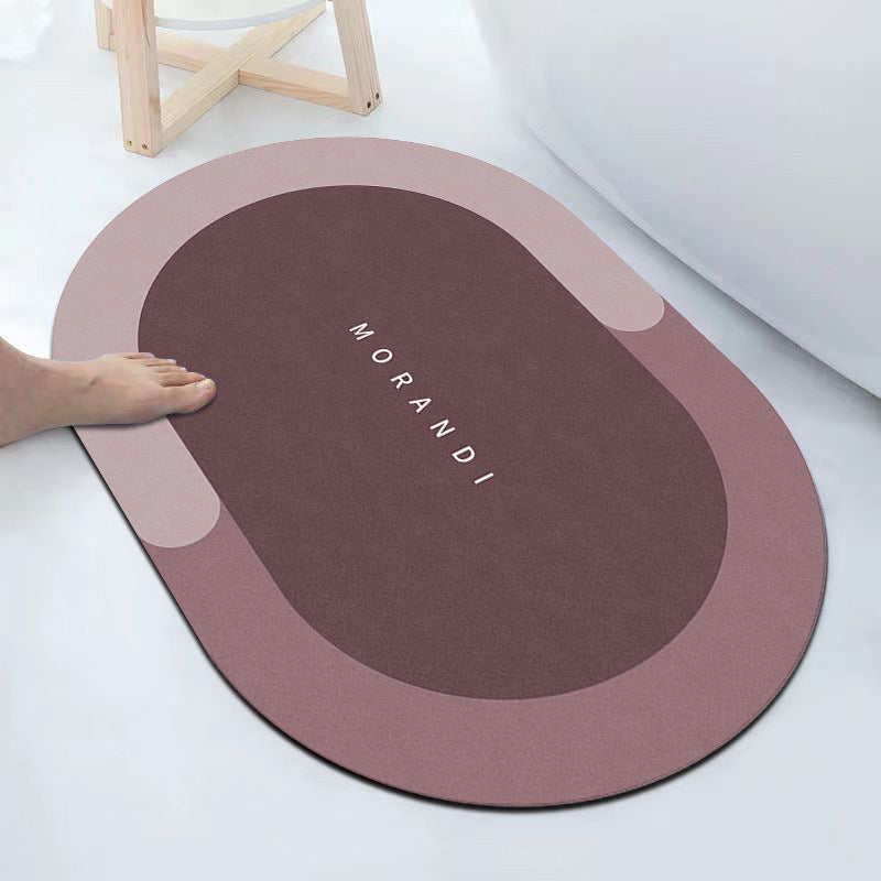 Quick-Drying Floor Mat – Non-Slip and Soft for Bathroom Use