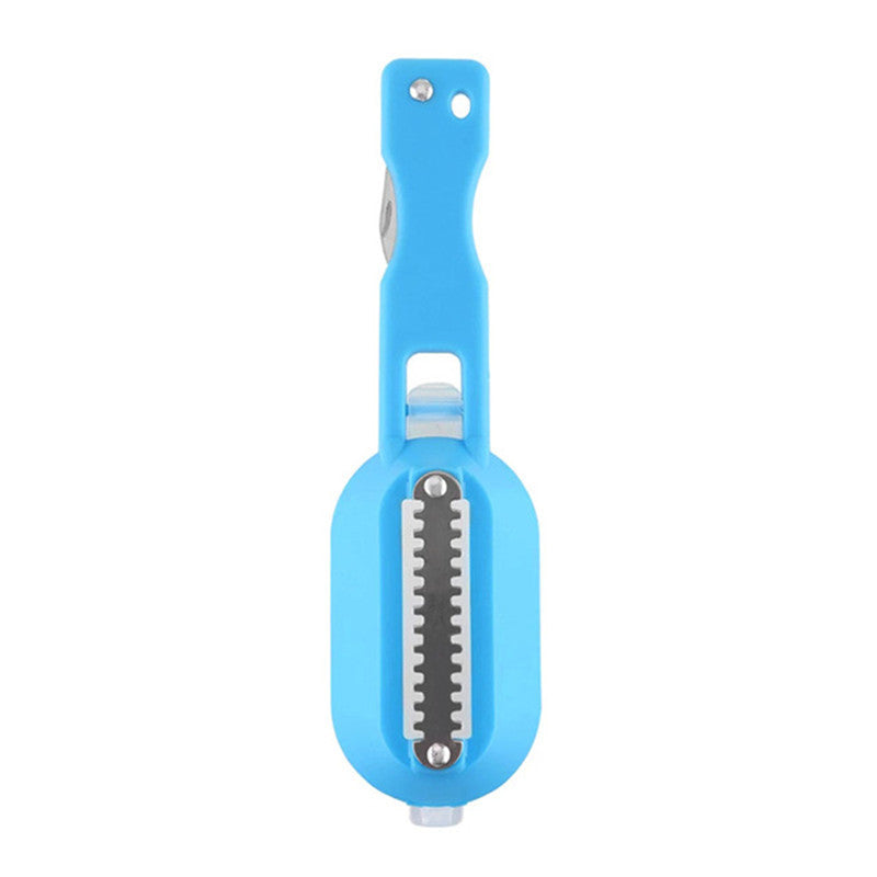 Fish Scale Scraper – Non-Splash Design with Protective Cover