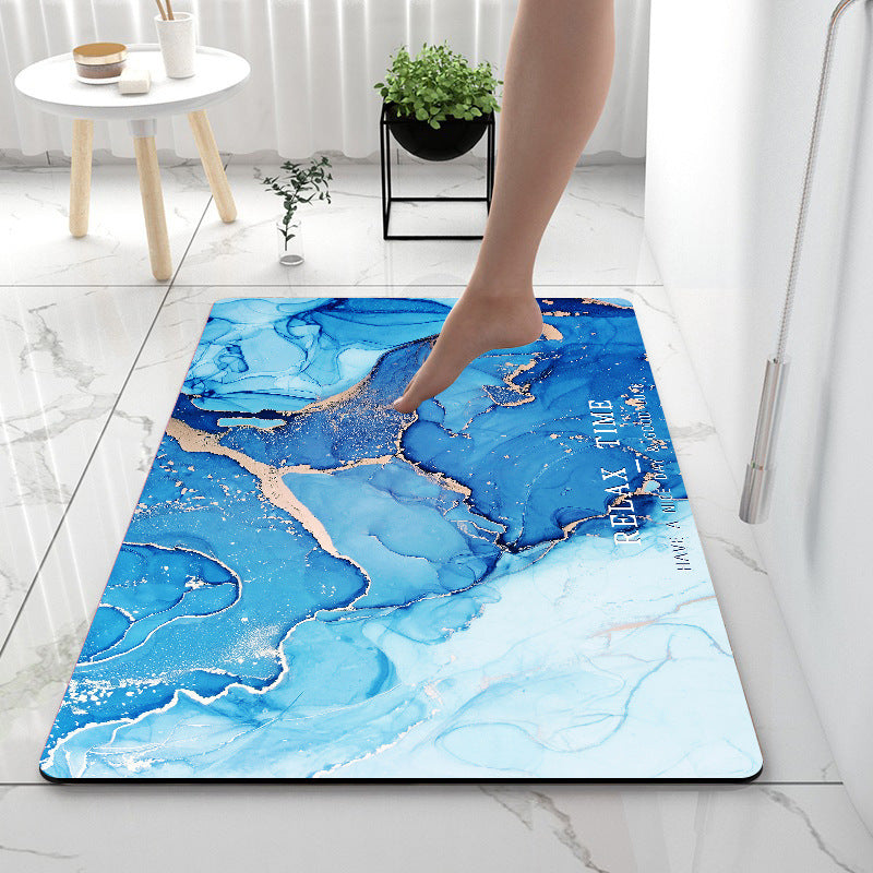 Quick-Dry Bathroom Mat – Super Absorbent and Anti-Slip Design