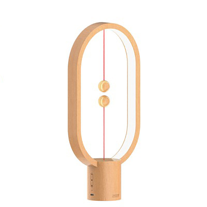 Magnetic Night Light – Touch-Control LED Lamp with Floating Switch