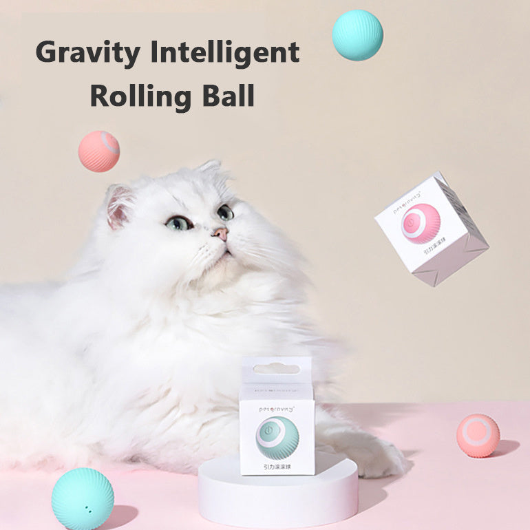 Smart Rolling Ball – Interactive Motion Toy for Cats and Kittens