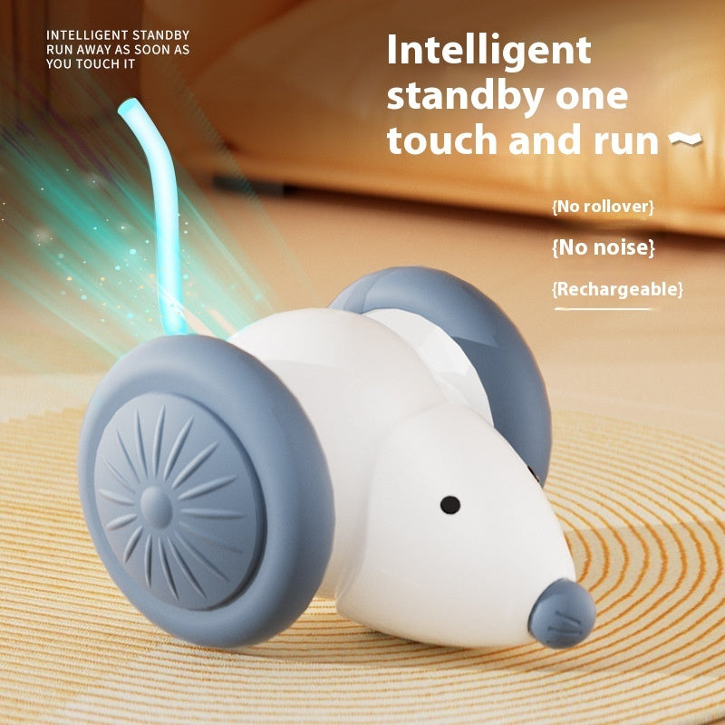 Smart Cat Toy Mouse – Interactive and Obstacle-Avoiding Fun