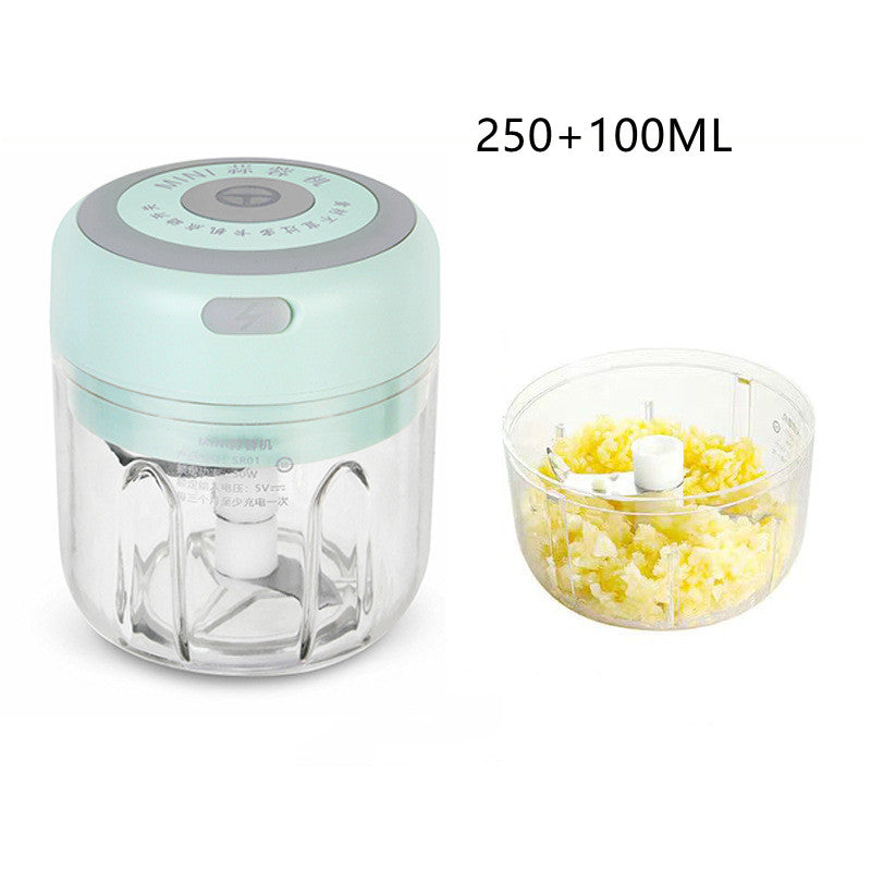 Mini Electric Garlic Chopper – USB Rechargeable for Quick Food Prep