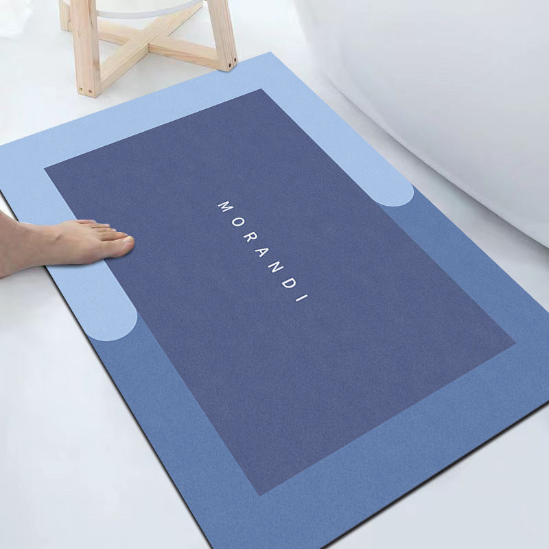 Quick-Drying Floor Mat – Non-Slip and Soft for Bathroom Use