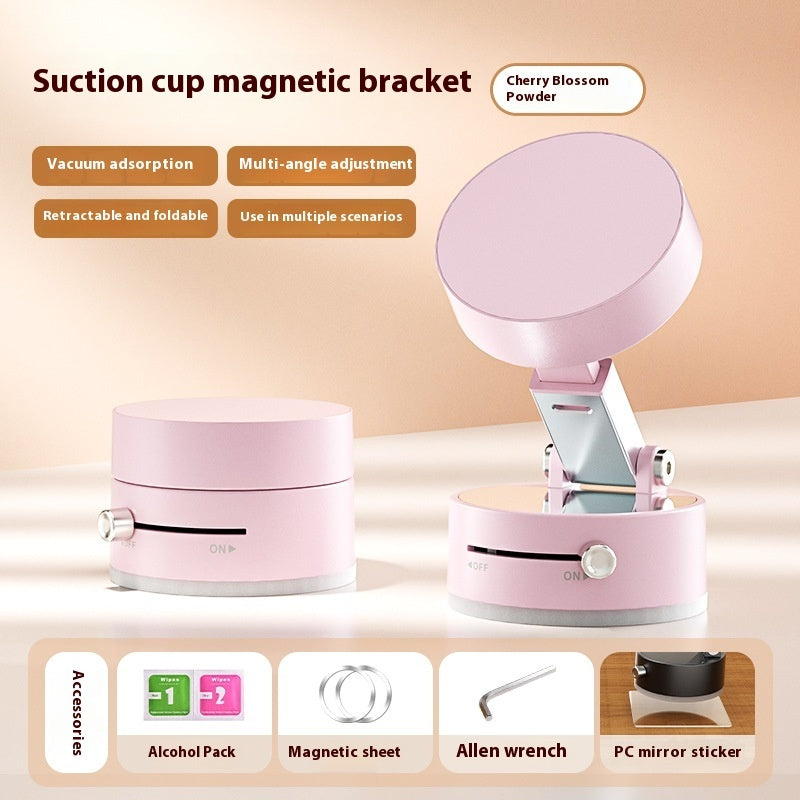 Magnetic Car Phone Holder – Foldable & Strong Suction