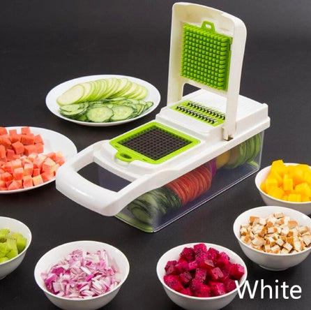 7-in-1 Vegetable Cutter – Slice, Dice and Spiralize with Ease
