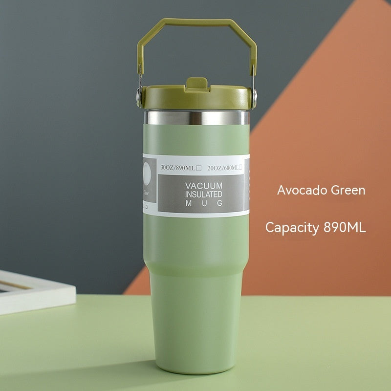 Stainless Steel Travel Tumbler – Insulated Bottle for Coffee and Water