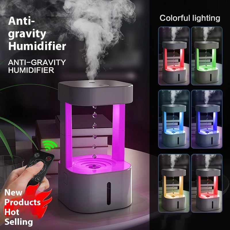 Anti-Gravity Humidifier – Floating Water Drop Mist Maker