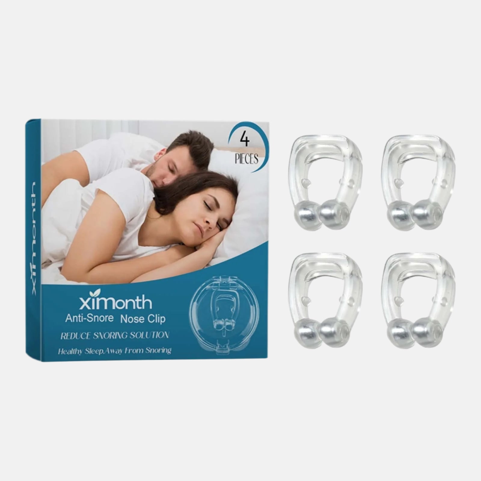Nasal Clip – Soft & Comfortable Breathing Aid (4pcs)