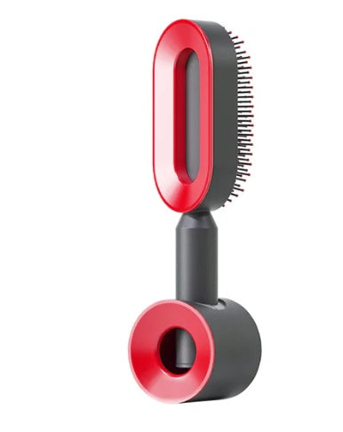 Self-Cleaning Hair Brush – Anti-Static and Scalp-Friendly Design