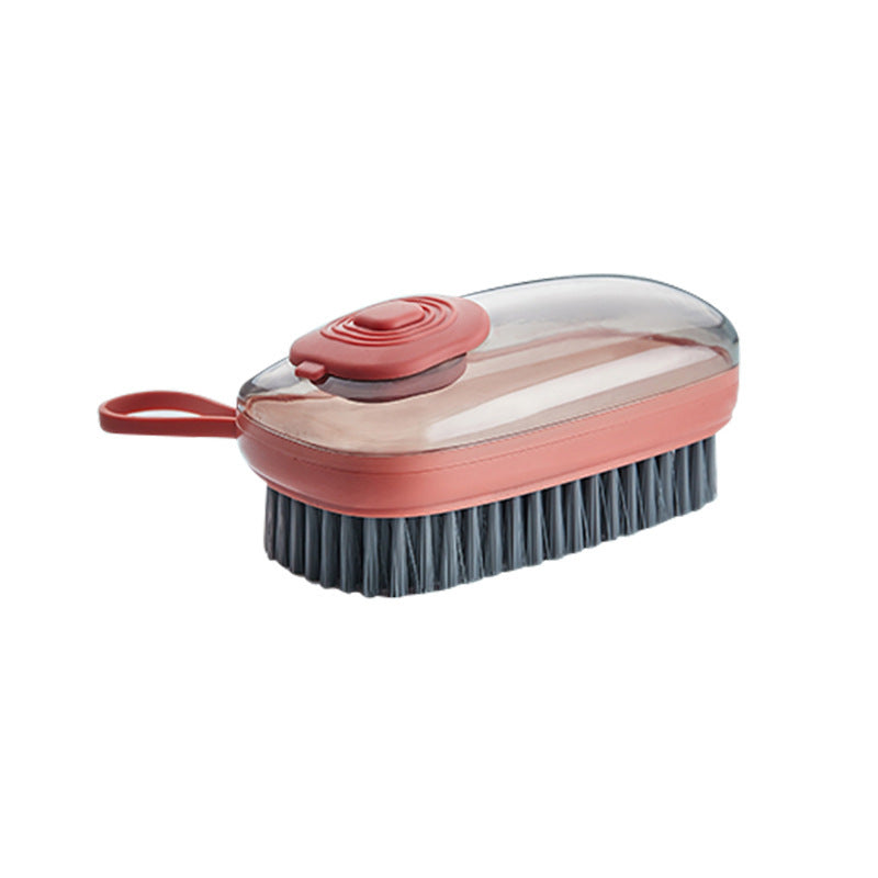 2-in-1 Cleaning Brush – With Built-In Liquid Dispenser