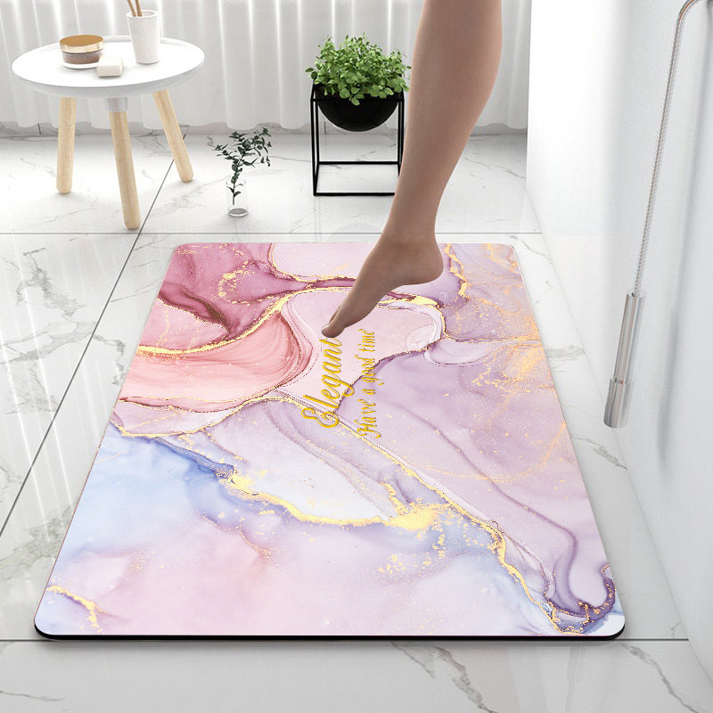 Quick-Dry Bathroom Mat – Super Absorbent and Anti-Slip Design