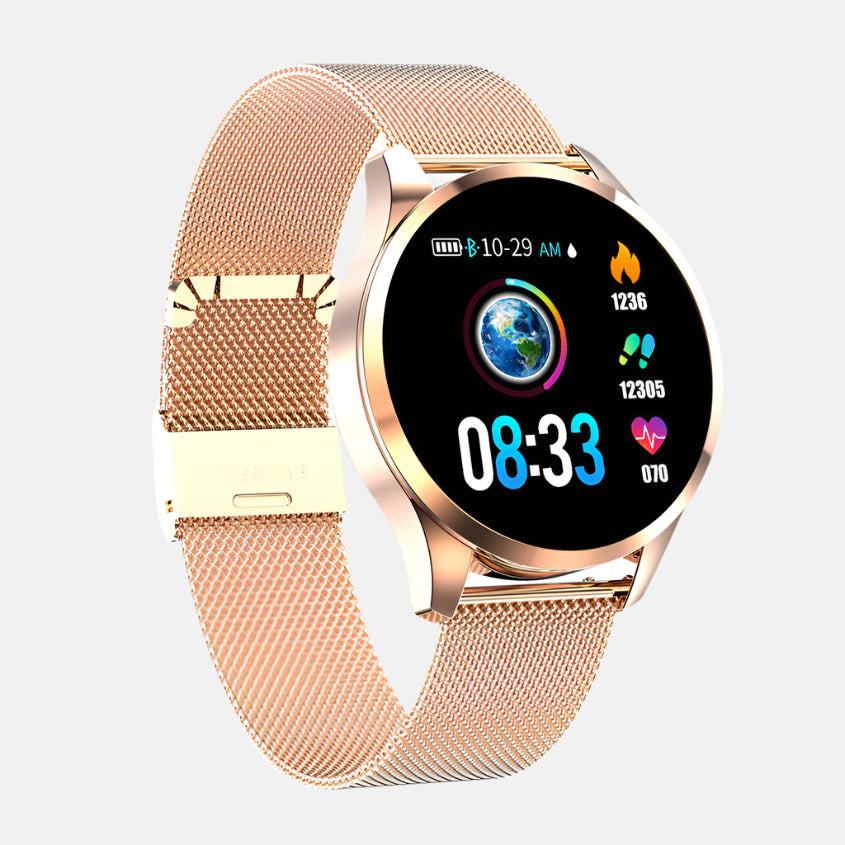 Smart Watch – Round Display with Health and Language Features