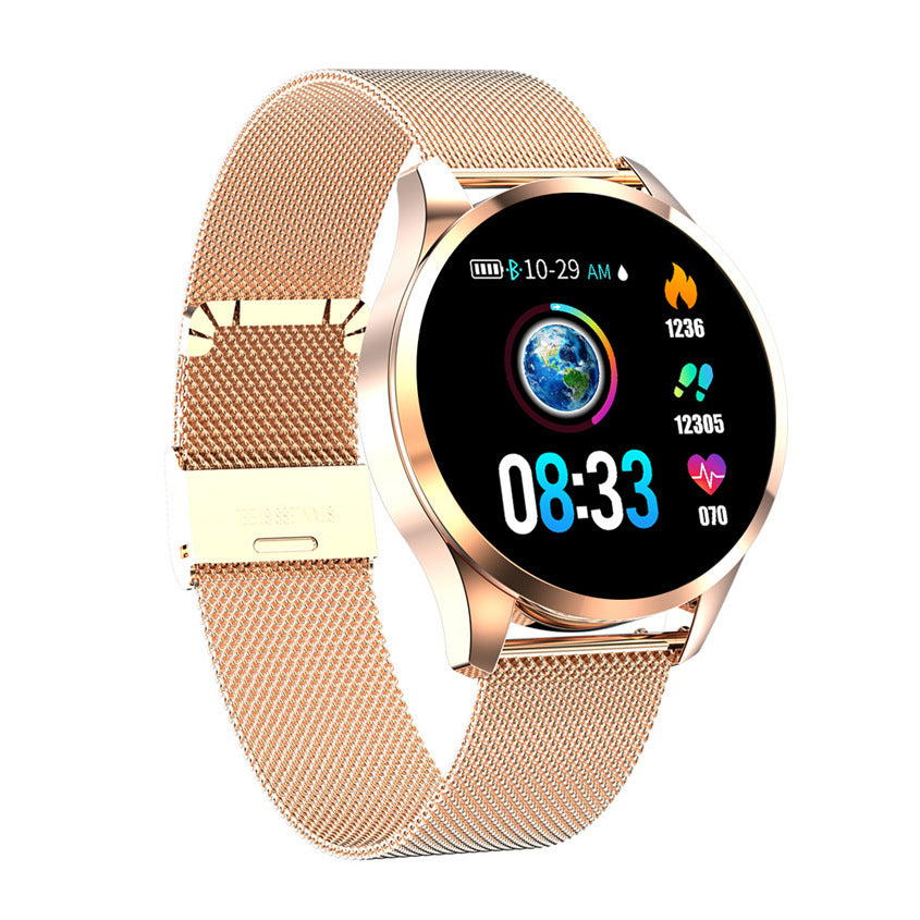 Smart Watch – Round Display with Health and Language Features