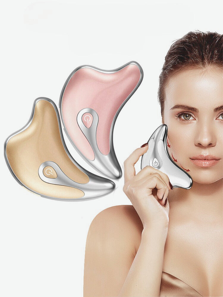 Electric Gua Sha Massager – Lift and Sculpt with Microcurrent and LED