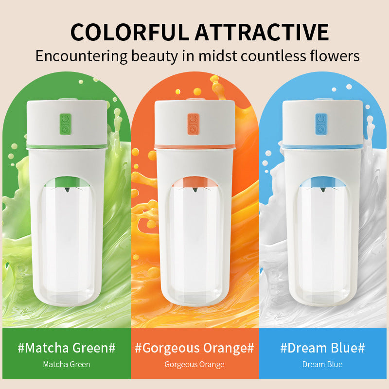 Portable USB Juicer – Rechargeable Blender for Smoothies and Ice