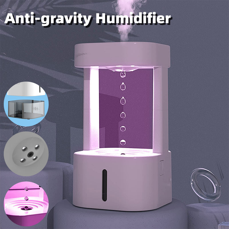 Anti-Gravity Humidifier – Floating Water Drop Mist Maker
