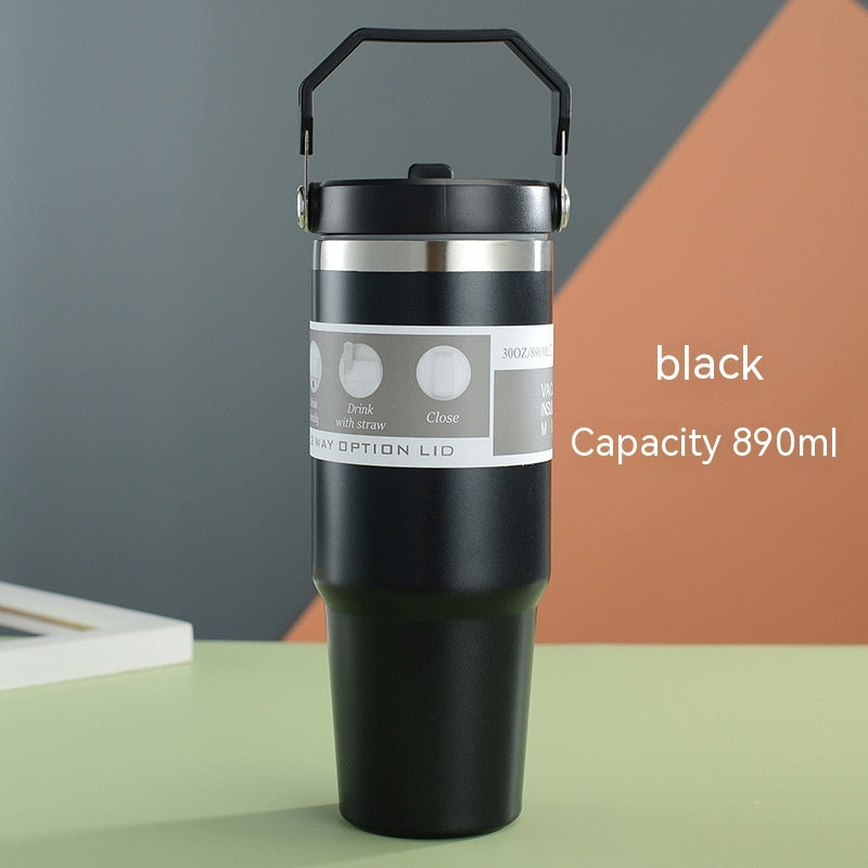 Stainless Steel Travel Tumbler – Insulated Bottle for Coffee and Water
