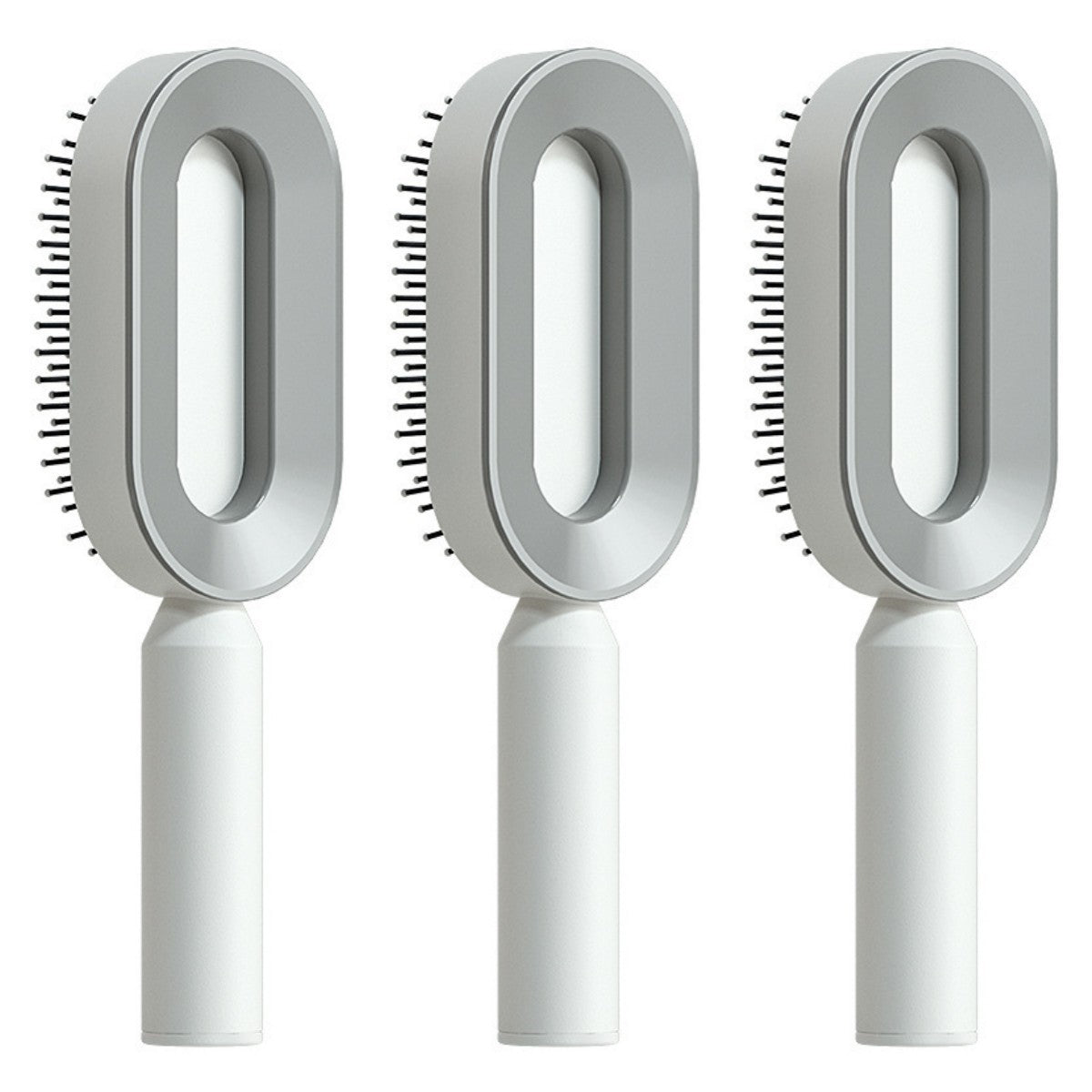 Self-Cleaning Hair Brush – Anti-Static and Scalp-Friendly Design