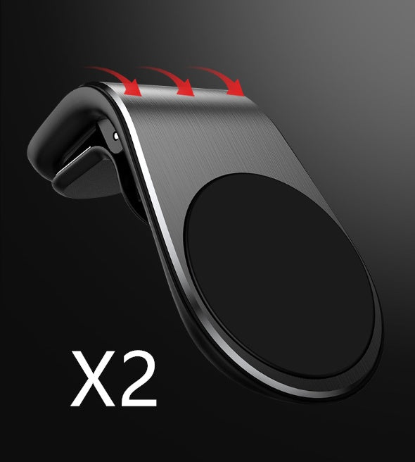 Magnetic Car Phone Mount – Compact Air Vent Design