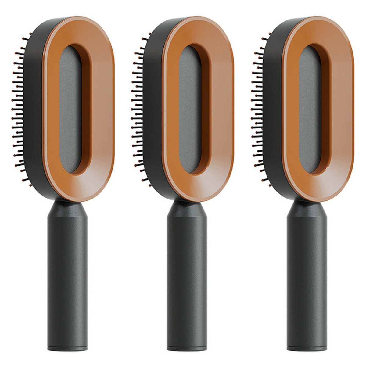Self-Cleaning Hair Brush – Anti-Static and Scalp-Friendly Design