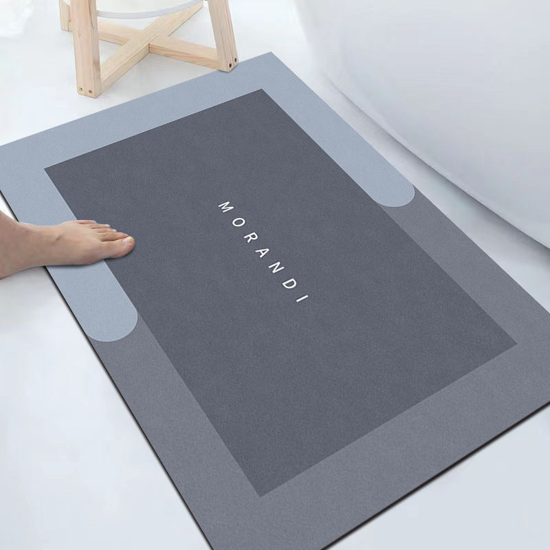 Quick-Drying Floor Mat – Non-Slip and Soft for Bathroom Use