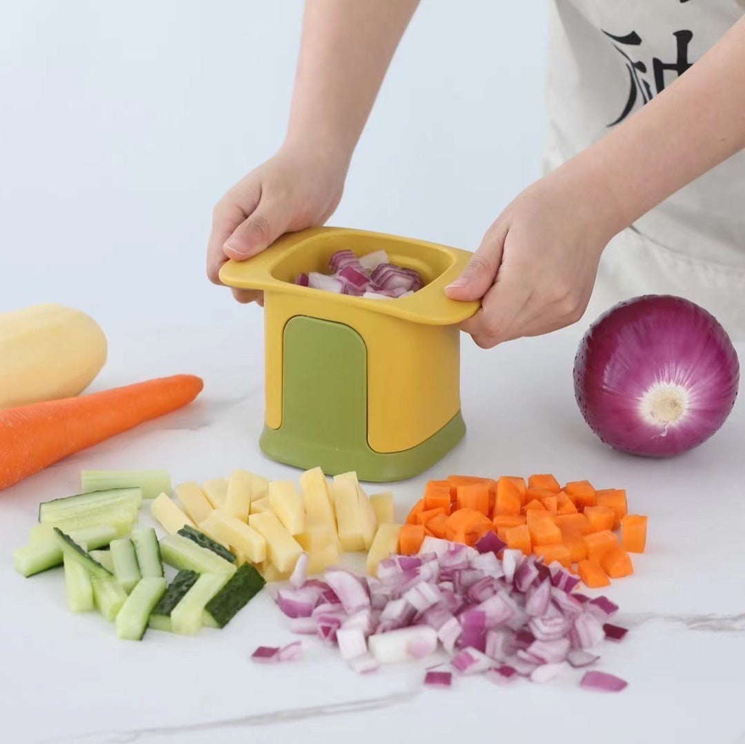 Multifunctional Vegetable Slicer – Chop Onions and Cut Fries in Seconds