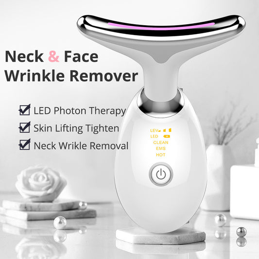 Neck Lifting Massager – EMS and LED for Tightening and Glow