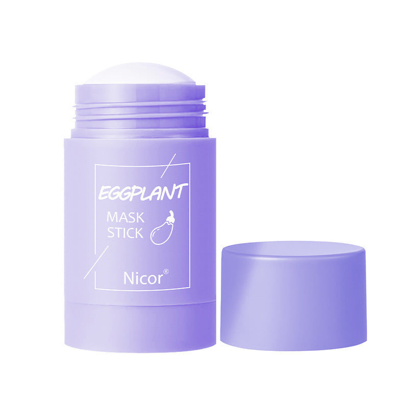 Green Tea and Eggplant Clay Mask – Deep Cleanse and Acne Control