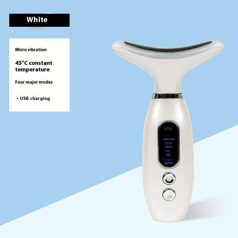 Neck and V-Face Lifting Device – LED Light Massage Tool