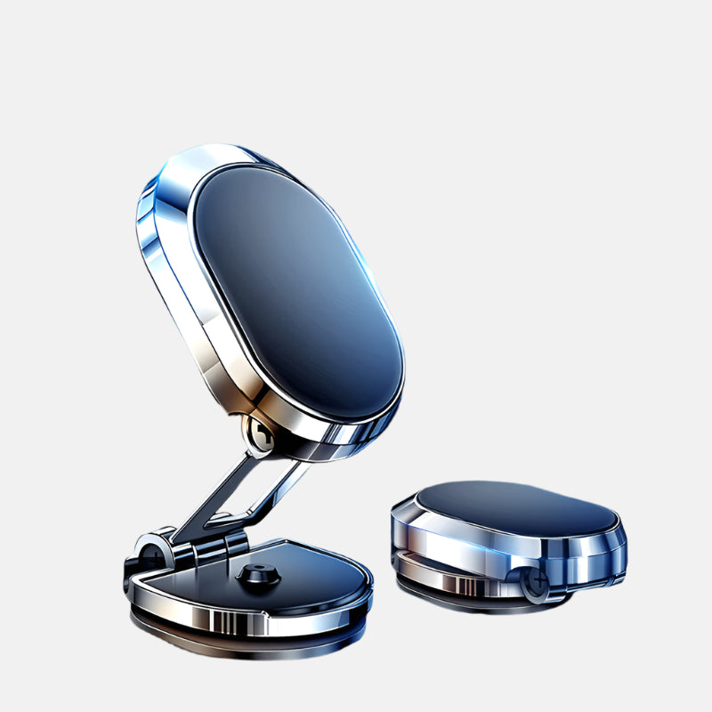 Magnetic Car Phone Mount – Foldable and Dashboard-Ready