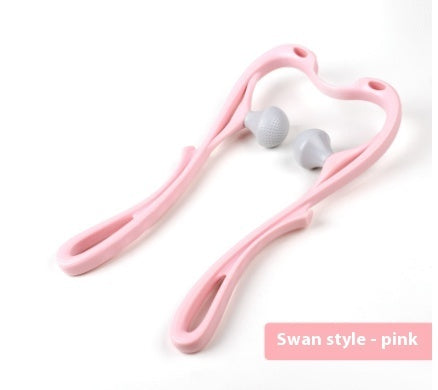 6-Roller Jade Massager – Manual Neck & Body Relaxation Tool